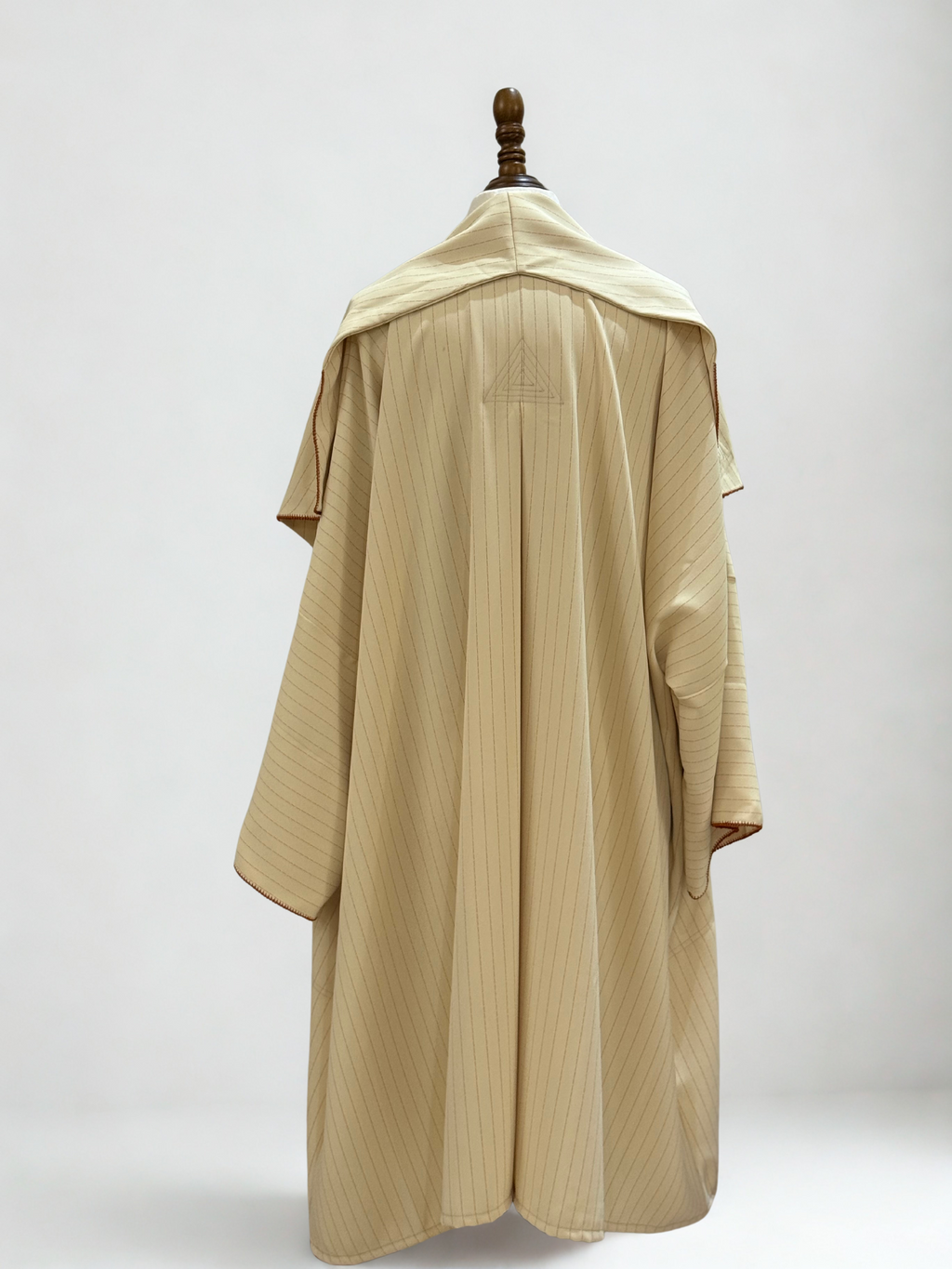 Kimono Aalya beige à rayures