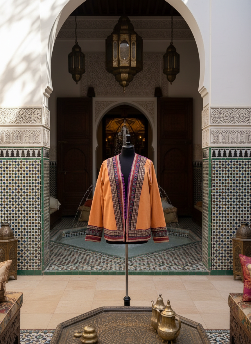 Veste Nora in elegant setting